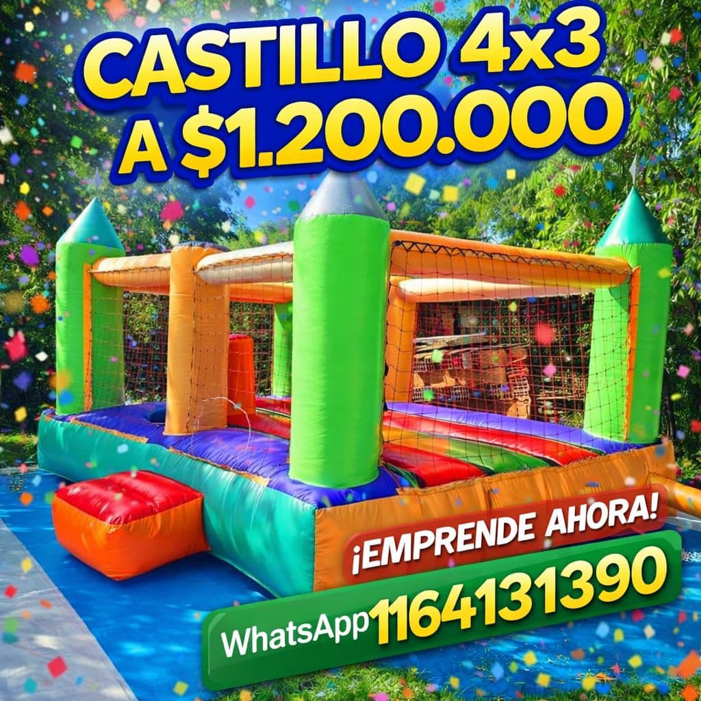 Castillo Inflable 4x3